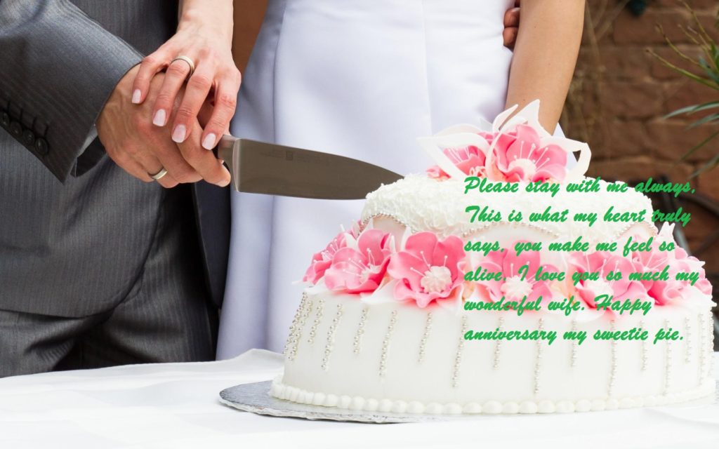 Happy Wedding Anniversary Cake Images Wishes For Wife