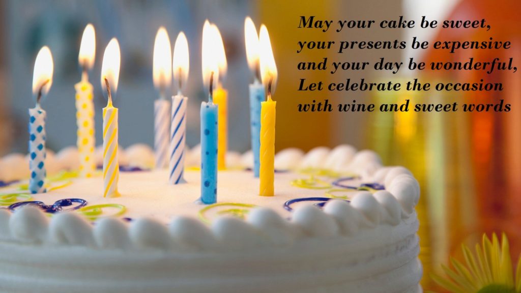 Happy Birthday Wishes With Cake Photo