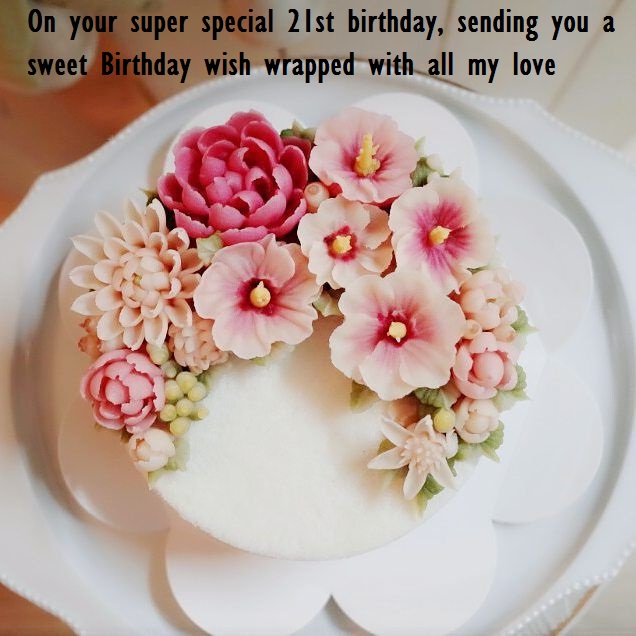 21st Birthday Cake Images For Her