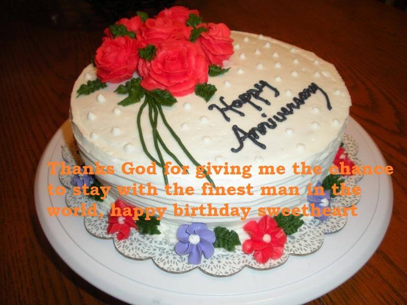 Marriage Anniversary Cute Cake For Husband