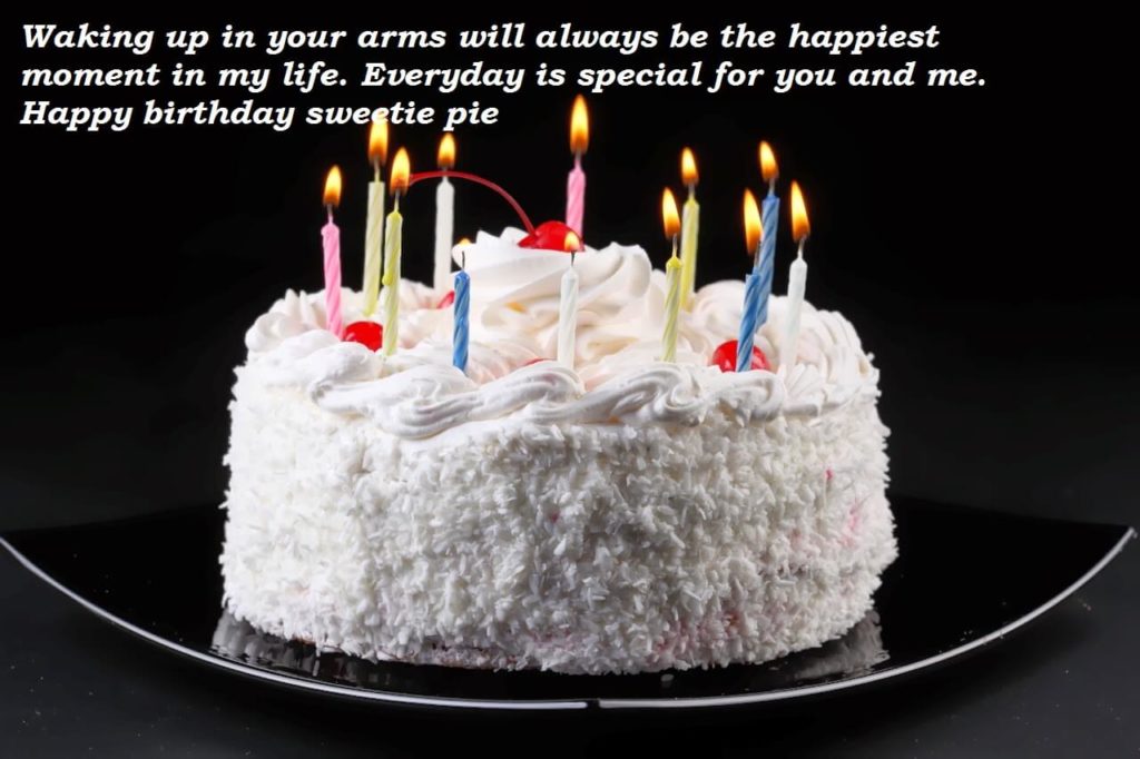 Beautiful Birthday Cake Wishes For Wife