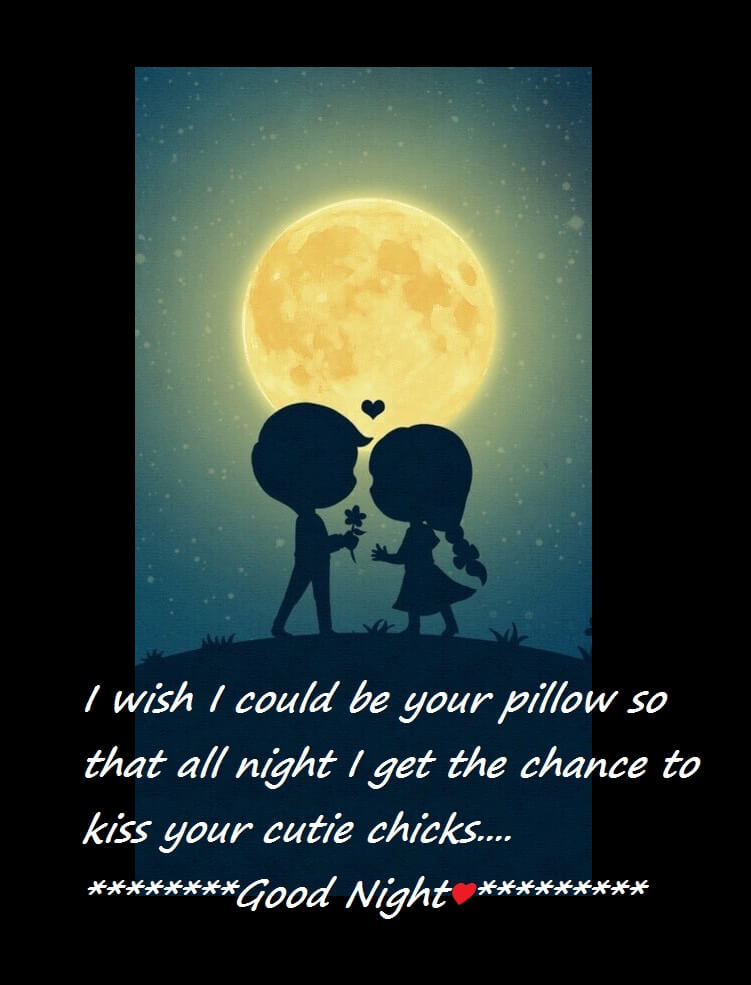 Cute Love Good Night Wishes For Girlfriend