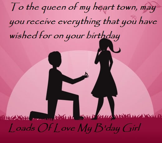 Happy Birthday Wishes For My Bday Girl