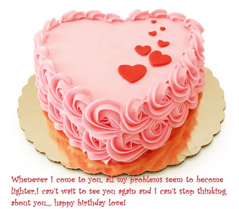 Sweet Birthday Cake Images Wishes For Love (1)