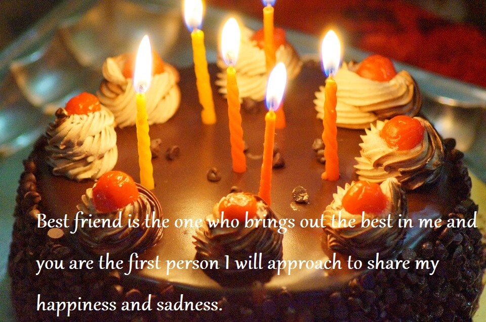 Birthday Cake Quotes Wishes For Best Buddy