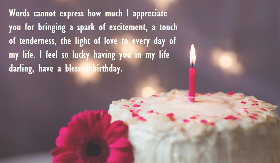 Birthday Cake Quotes Wishes For Love