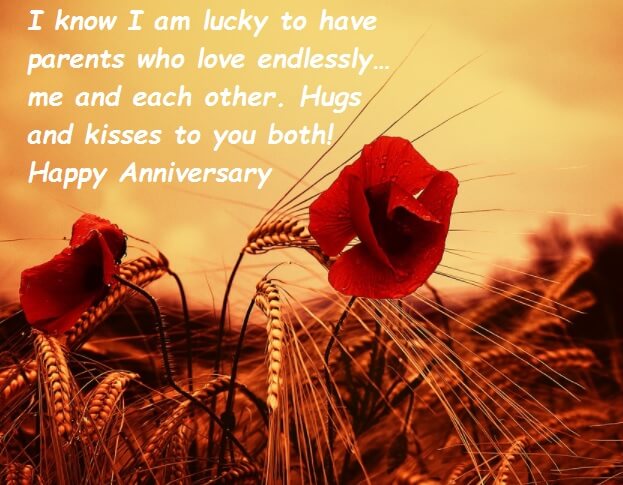 Happy Anniversary Wishes For Mom Dad