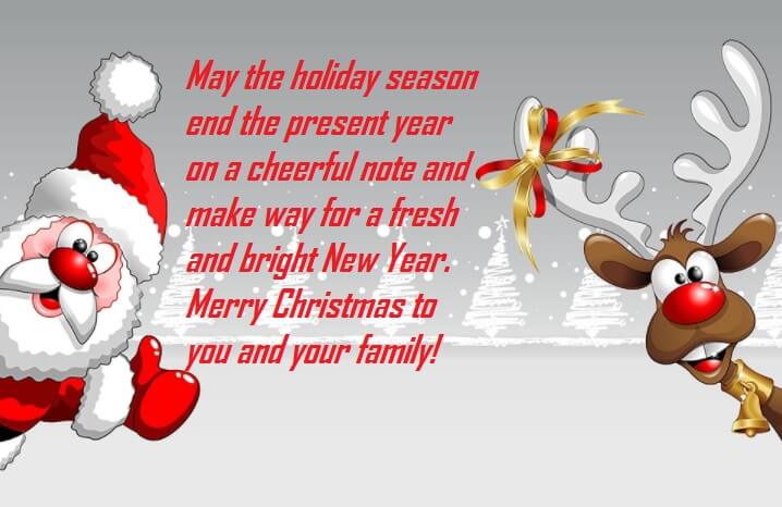 Merry Christmas Wishes SMS