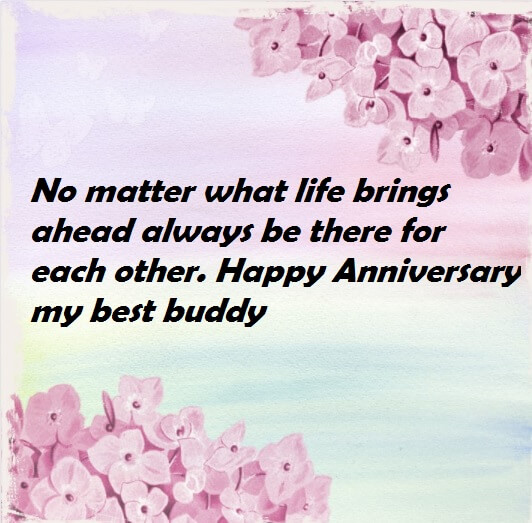 Wedding Anniversary Wishes Quotes To Friend Best Wishes