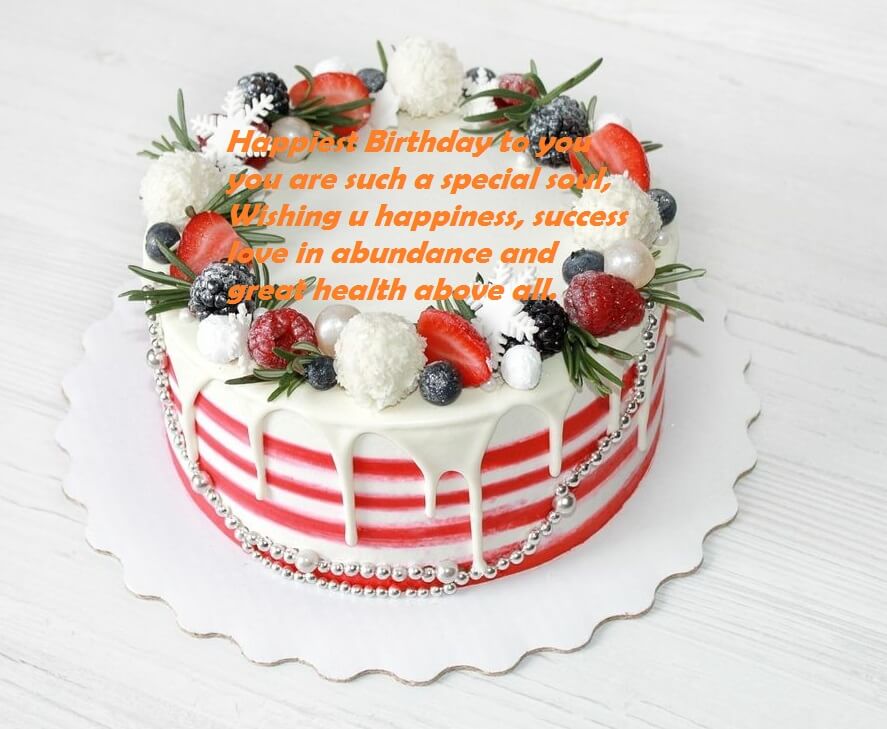 Happy Birthday Wishes On Cake