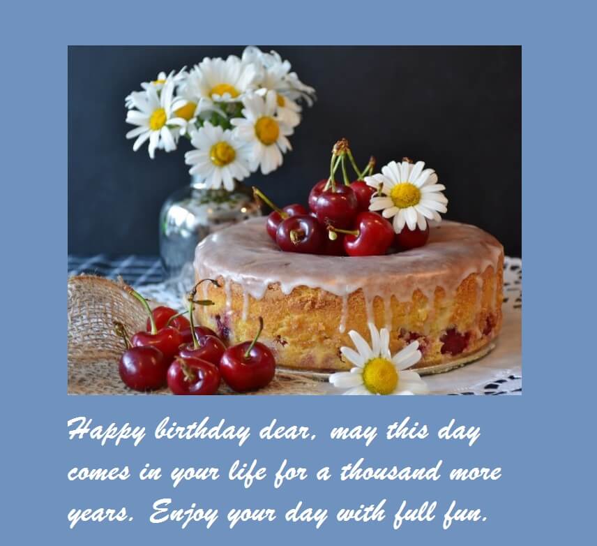 Bday Cake Sayings Images