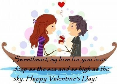 Happy Valentine Day Sayings Message