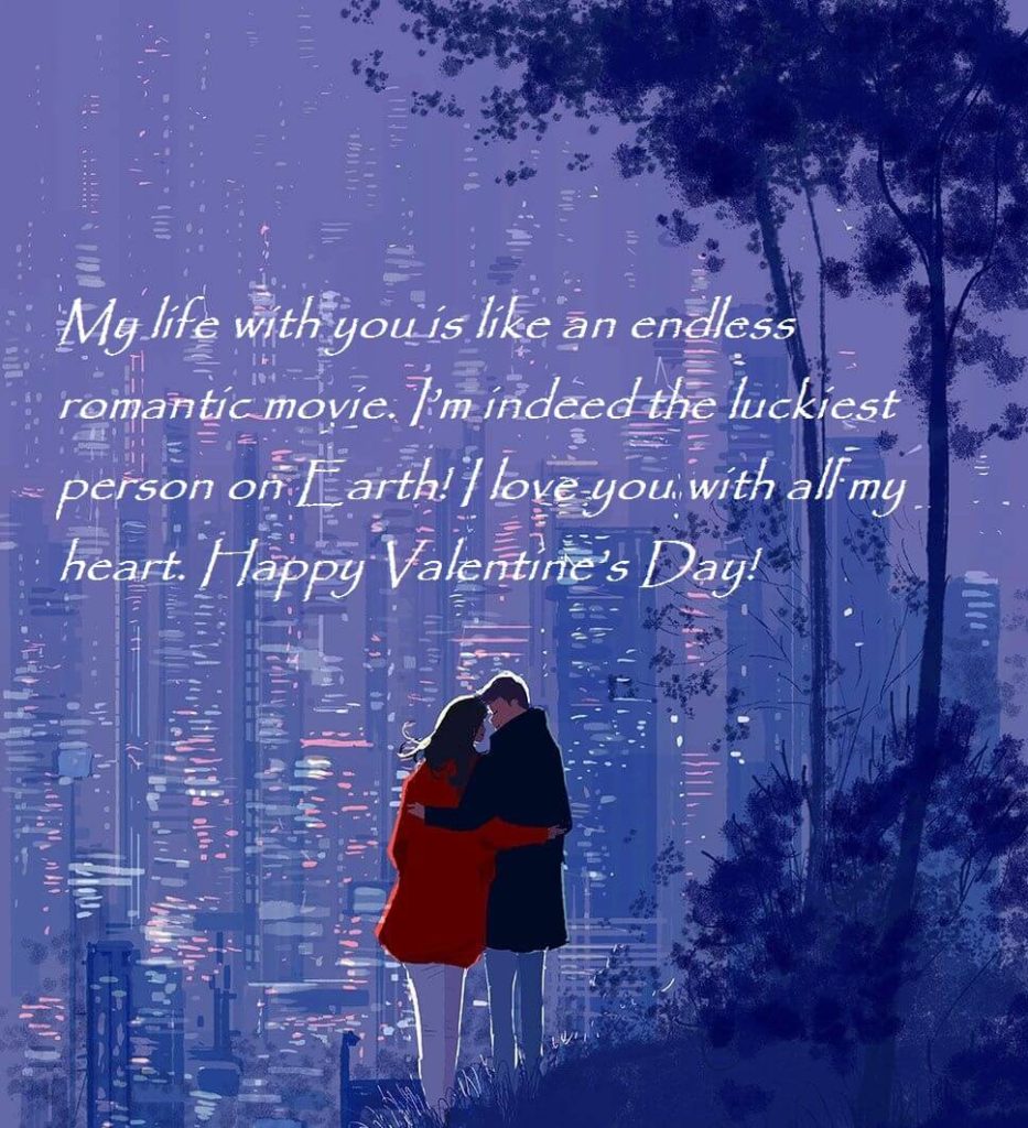 Happy Valentine Day Wishes Quotes For Wife