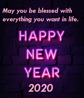 Happy New Year 2020 Status Images
