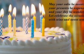Happy Birthday Wishes With Cake Photo
