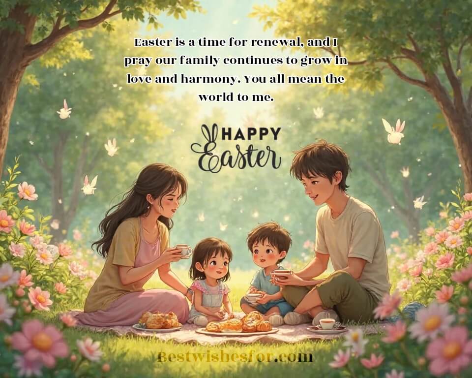 Happy Easter Wishes For Family