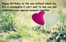 Happy Birthday Romantic Wishes For Love
