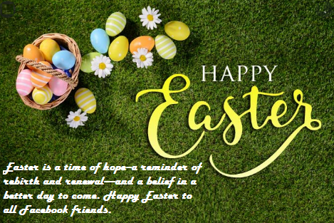 Happy Easter Wishes Messages For FB Friends