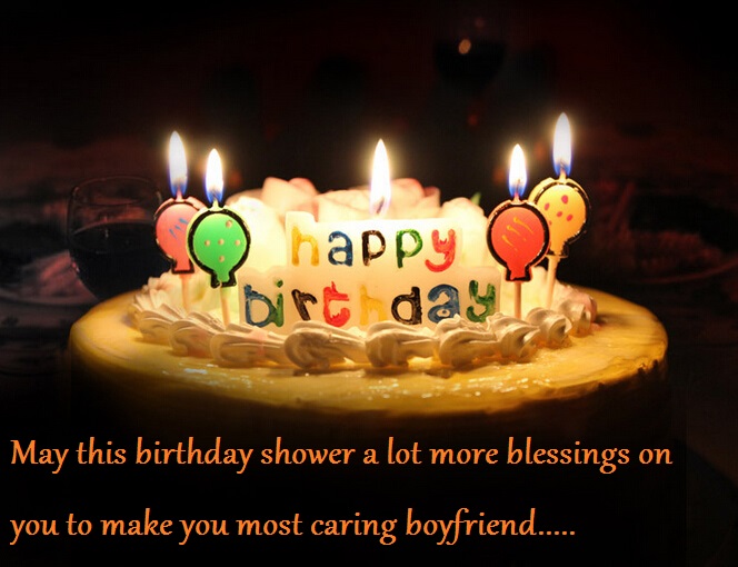 Cute Birthday Cake Wishes Images For Boyfriend