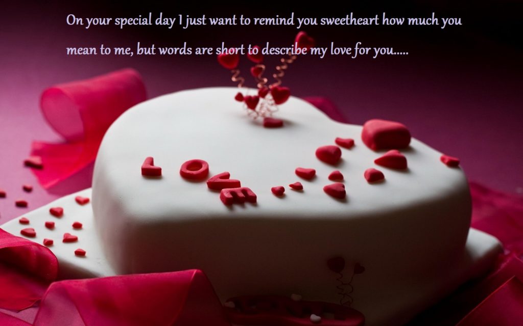 Cute Birthday Cake Wishes Images For Her