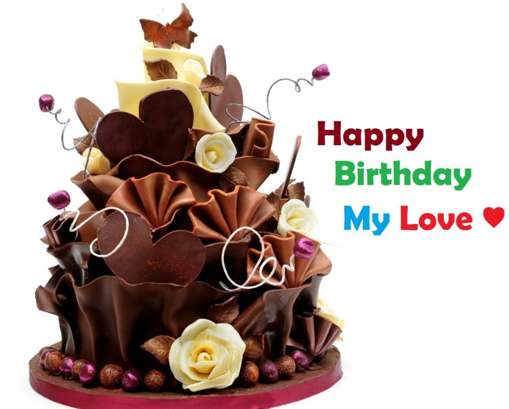 Beautiful Birthday Cake Wishes For Love