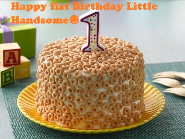 Cute First Birthday Cake Images Wishes