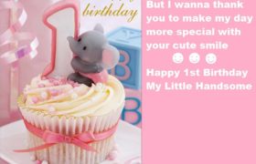 First Birthday Cute Cake Images For Baby Boy (1)