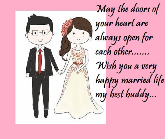 Happy Wedding Wishes Greeting Cards For Best Friend Best Wishes 