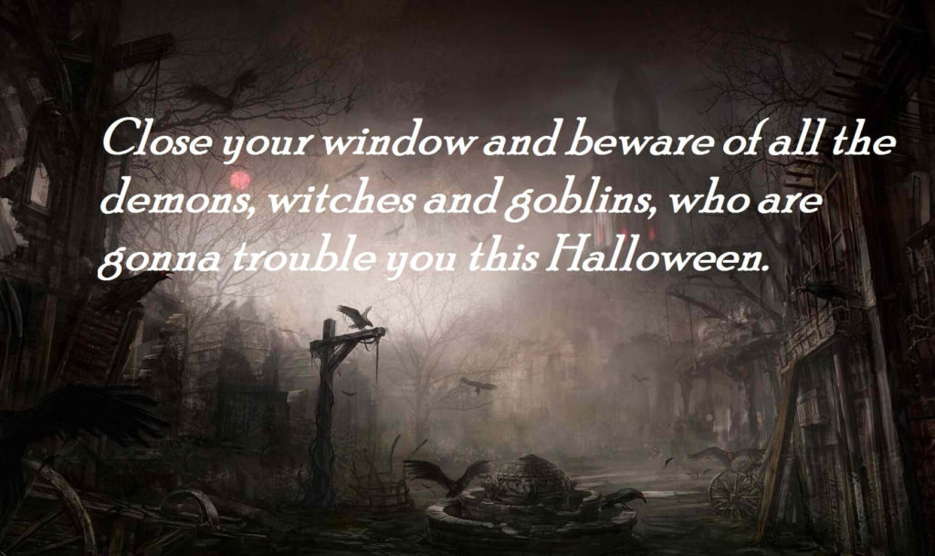 Halloween 2017 Scary Quotes and Sayings