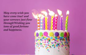 Happy Birthday Cake Wishes For Best Friend