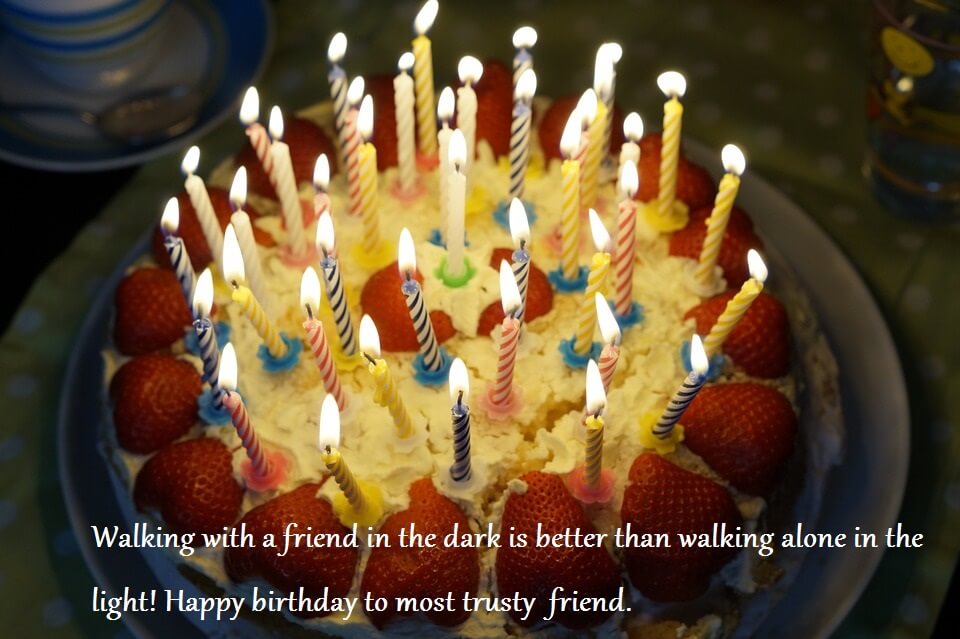 Birthday Cake Quotes Wishes For Best Friend