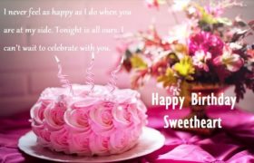 Birthday Cake Wishes Quotes For Her
