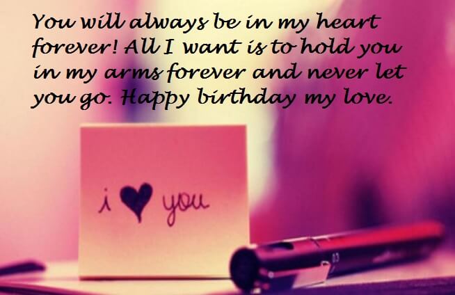 Birthday Love Messages Wishes Quotes