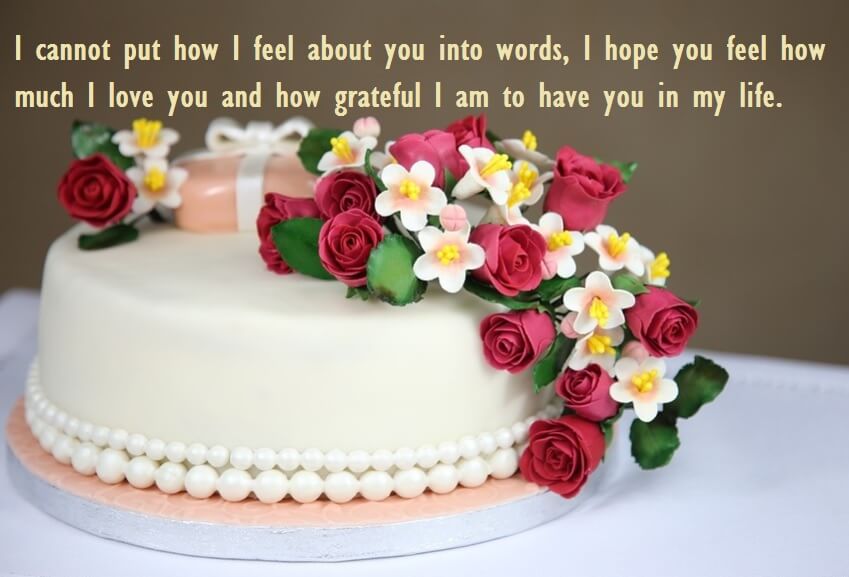 Birthday Wishes Cake With Quotes For Her