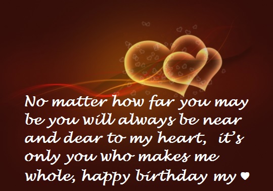 Happy Birthday Love Messages Wishes Quotes