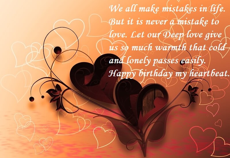 Featured image of post Happy Birthday My Love Quotes For Boyfriend