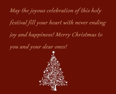Merry Christmas 2017 Greeting Cards Quotes