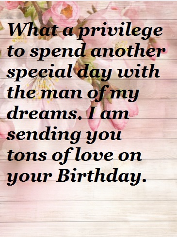 Special Birthday Wishes For Him