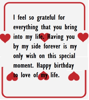 19 Romantic Happy Birthday My Love Quotes For Her