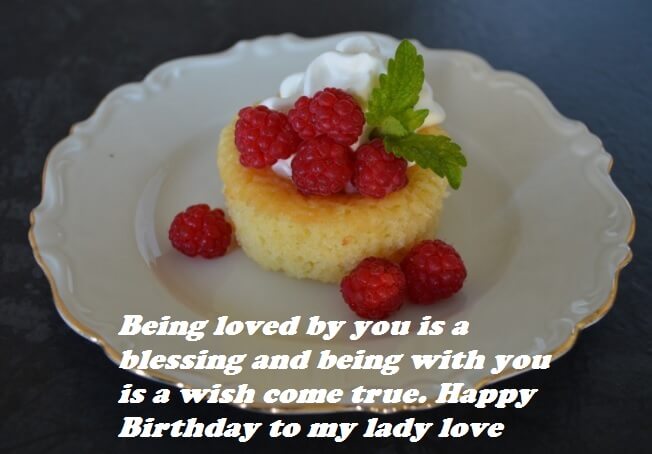 Cute Birthday Cake With Love Quotes