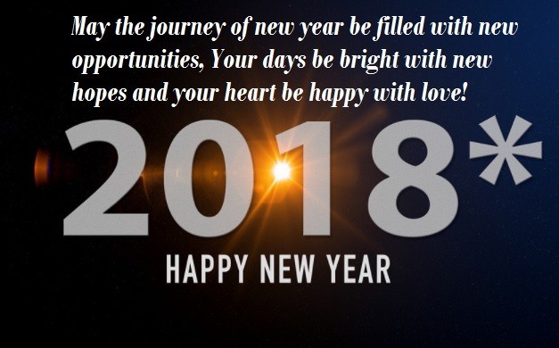 Happy New Year 2018 Facebook Greetings