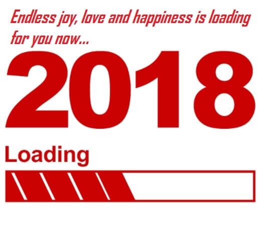 Happy New Year 2018 Greeting Cards Wishes