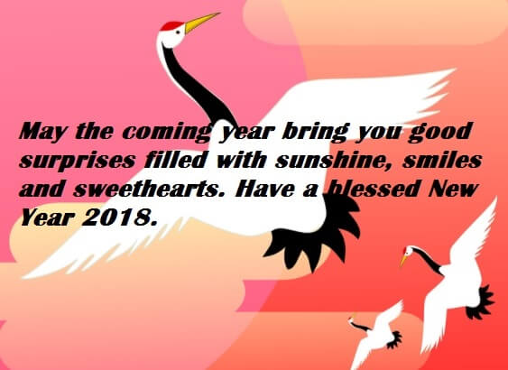 Happy New Year 2018 Saying Messages
