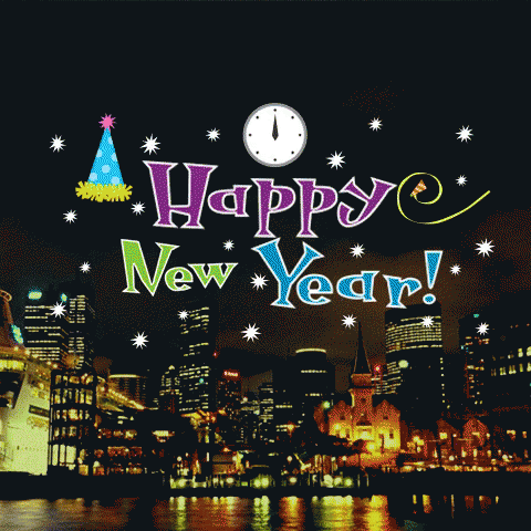 Happy New Year Gif Animated Pics Wishes