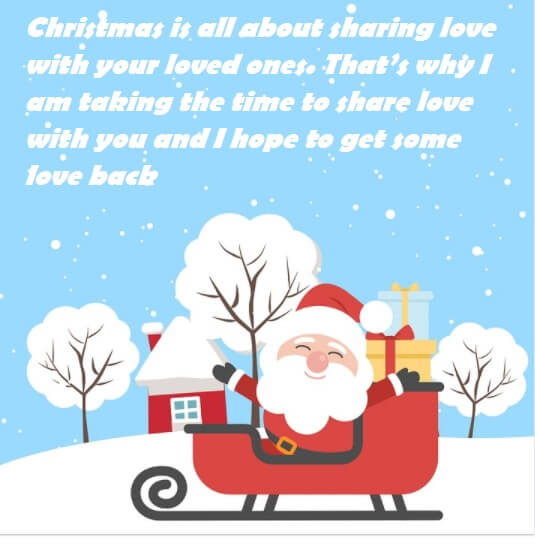 Merry Christmas Greeting Cards Sayings Messages Best Wishes