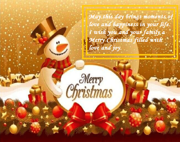 Merry Christmas Ecards Greetings Images