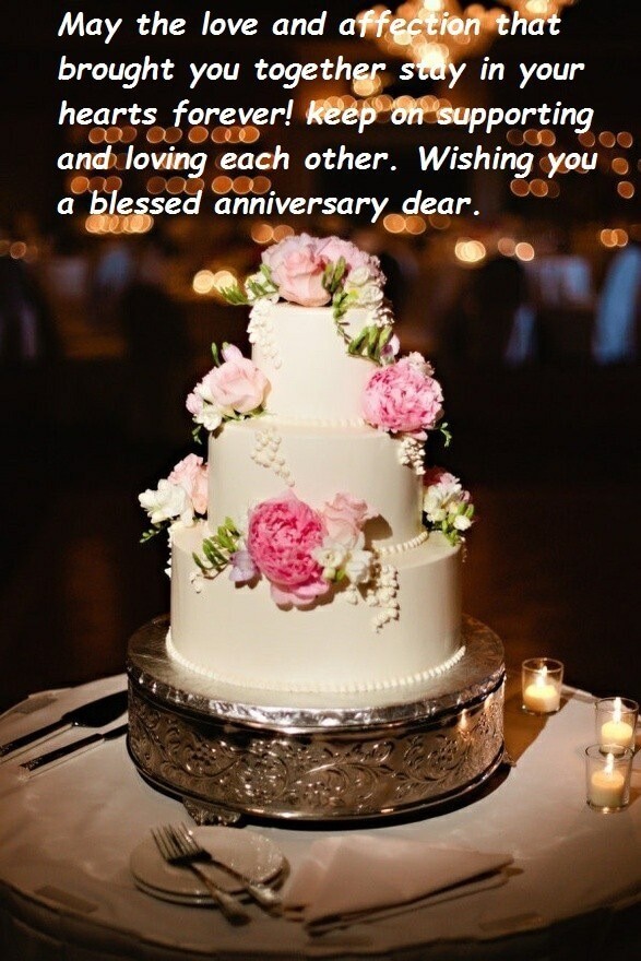 Anniversary Cake Wishes Images