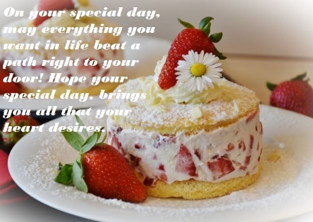 Beautiful Birthday Wishes Messages With Cake Images Best Wishes