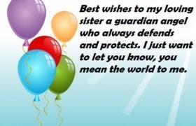 Birthday Wishes Message For Sis