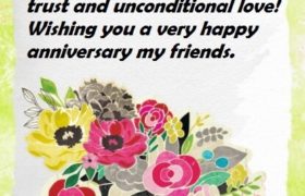 Happy Anniversary Wishes and Messages to Friend